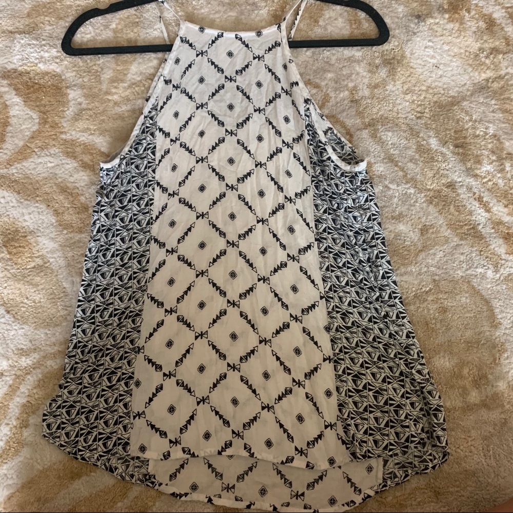 LUCKY BRAND patterned halter top XS - Picture 3 of 4